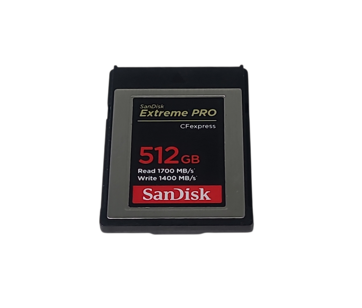 SanDisk 512GB Extreme PRO CFexpress Type B Memory Card