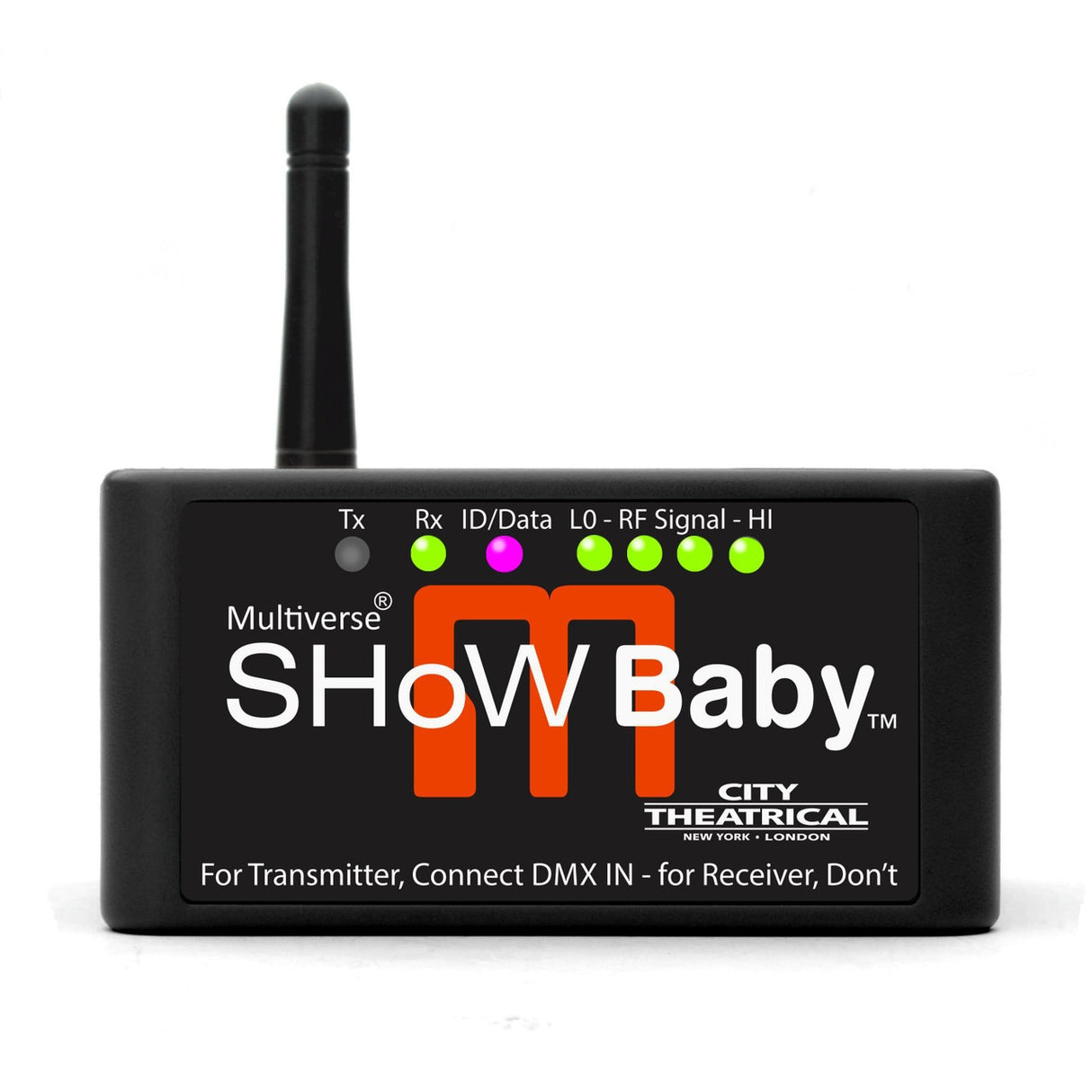 City Theatrical 5900 Multiverse SHoW Baby DMX Transceiver