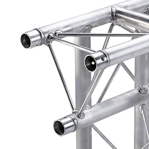 Global Truss 3-Way Vertical T-Junction for F23 Triangle Truss (1.64')