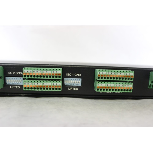 Whirlwind SPC83 8-Channel Mic Splitter with 1 Direct and 2 Isolated Outputs Splitters Back3