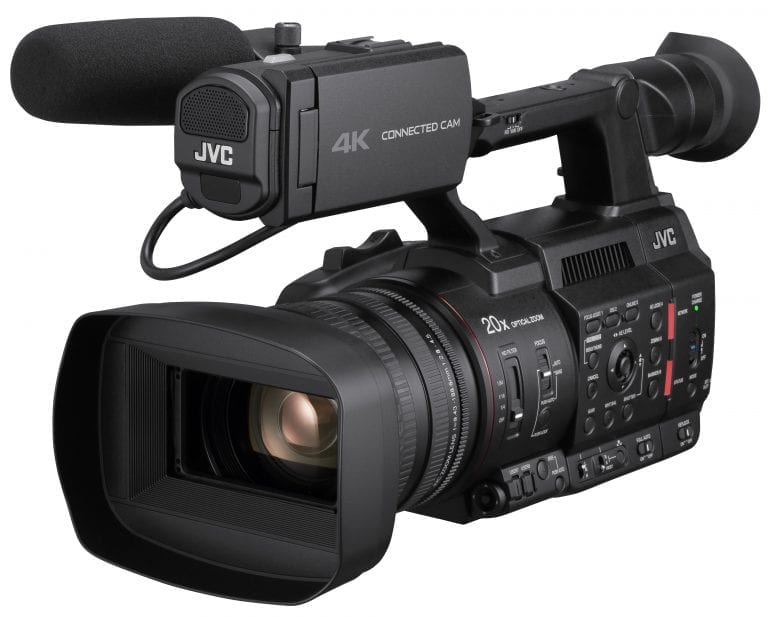 JVC CONNECTED CAM GY-HC500 & GY-HC550