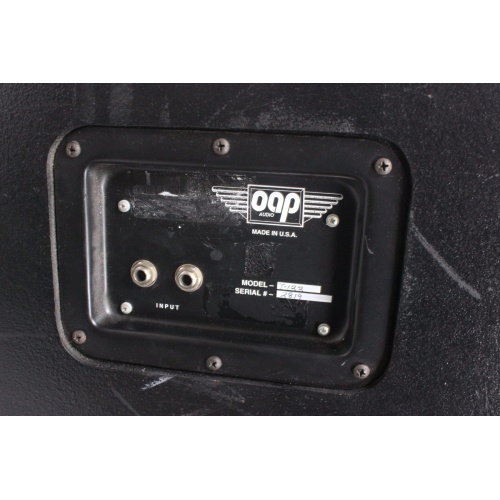 OAP Audio T-122 2-Way Loudspeaker System Label