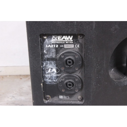 EAW LA212 2-Way Full Range Loudspeaker(Pair) w/ Road Case Label