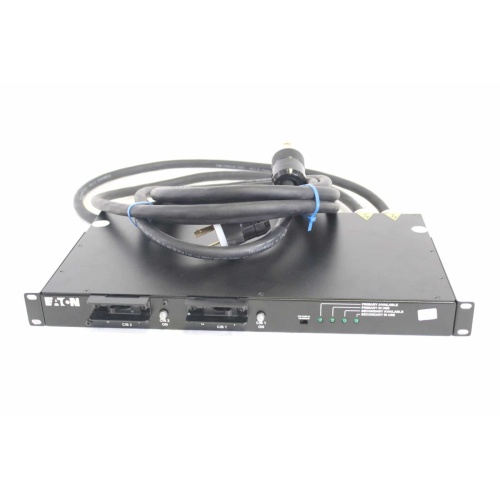 Eaton T2235-F4-CNB09L ATS Rack PDU w/ 2 L630 Plugs/ 2 IEC-320-C19/ 4 Nema 5-15 Outlets back2