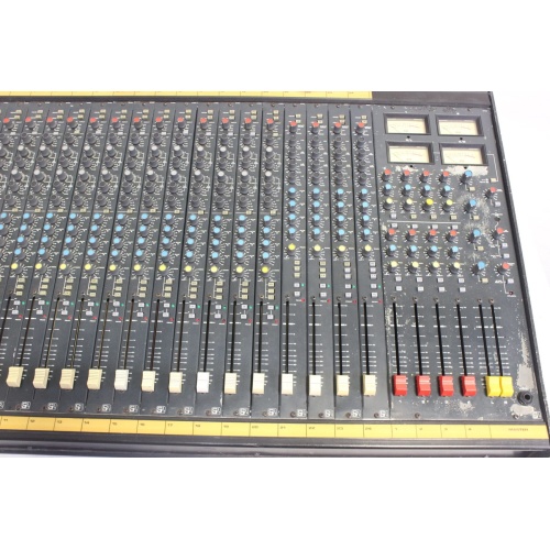 Vintage Soundcraft 200B 24-Channel 4 Bus Analog Mixing Console w/ Road Case Front