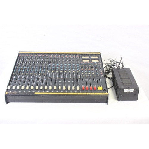 Vintage Soundcraft 200B 16-Channel 4 Bus Analog Mixing Console w/ Road Case (For Parts) Main