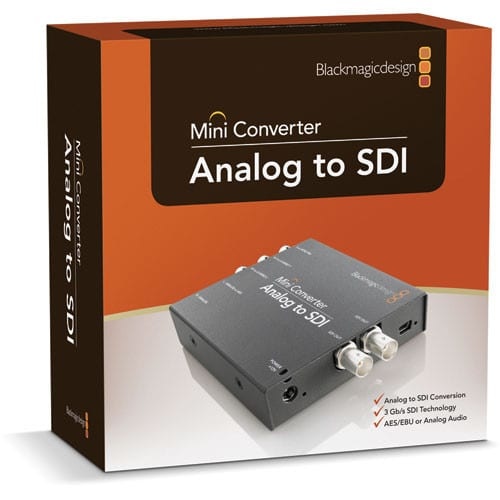 Blackmagic Design BMD-CONVMAAS2 Mini Converter - Analog to SDI 2 Main