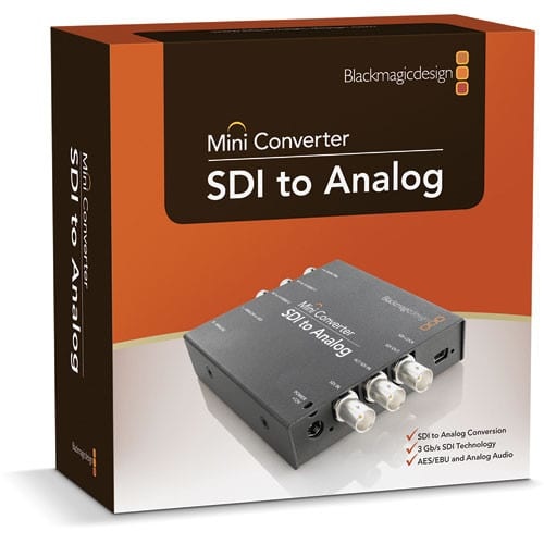 Blackmagic Design BMD-CONVMASA Mini Converter - SDI to Analog Main