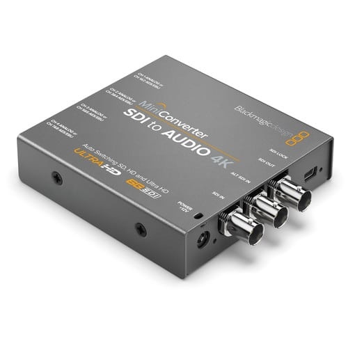 Blackmagic Design BMD-CONVMCSAUD4K Mini Converter - SDI to Audio 4K Main