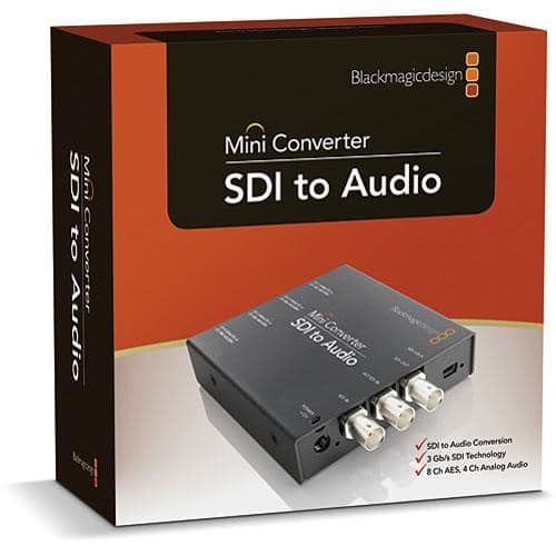 Blackmagic Design BMD-CONVMCSAUD Mini Converter - SDI to Audio Main