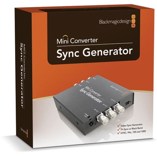 Blackmagic Design BMD-CONVMSYNC Mini Converter - Sync Generator Main