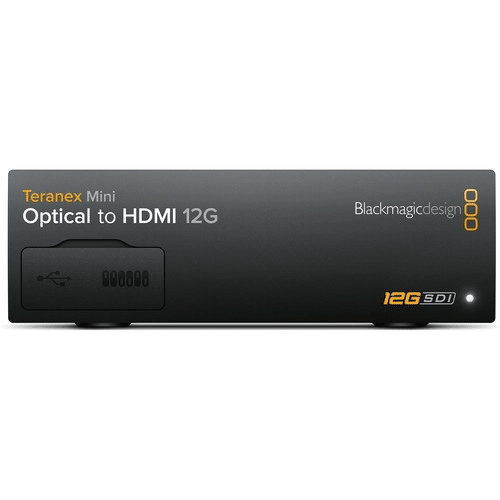 Blackmagic Design BMD-CONVNTRM/MA/OPTH Teranex Mini - Optical to HDMI 12G Front