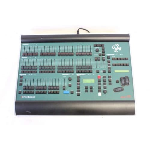 Zero 88 Fat Frog Lighting Console w Road Case front3