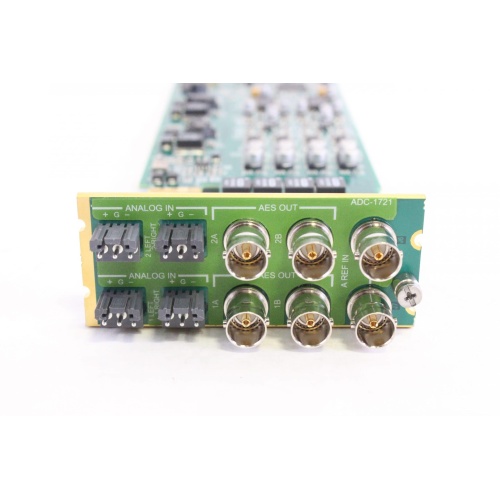 Miranda ADC-1721 Dual Analog Audio to AES Converter w Backplane main