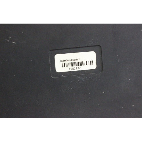Blackmagic Design HyperDeck Shuttle 2 SSD Video Recorder w PSU (Untested) label