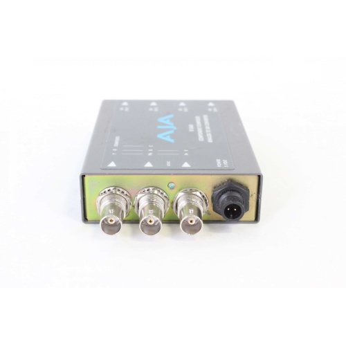 AJA D10AD Component/Composite Analog to SDI Converter with Power Supply SIDE2