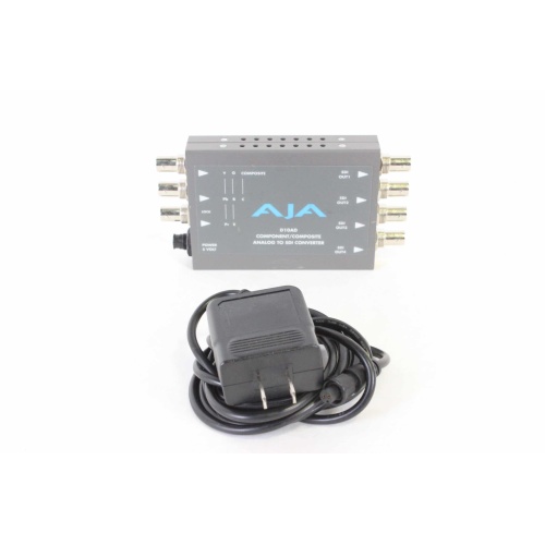 AJA D10AD Component/Composite Analog to SDI Converter with Power Supply - MAIN