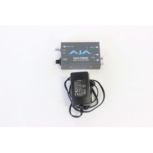AJA HA5-Fiber HDMI to 3G-SDI over Fiber Video and Audio Converter MAIN