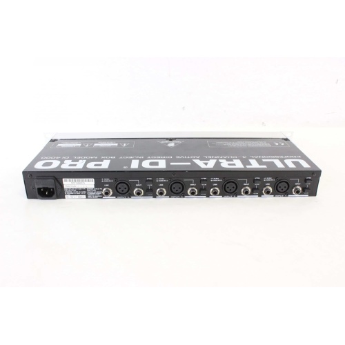 Behringer DI 4000 Ultra-DI Professional 4-Channel Active DI-Box - back