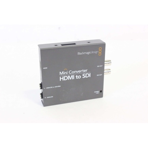 Blackmagic Design HDMI to SDI Mini Converter with Power Supply front