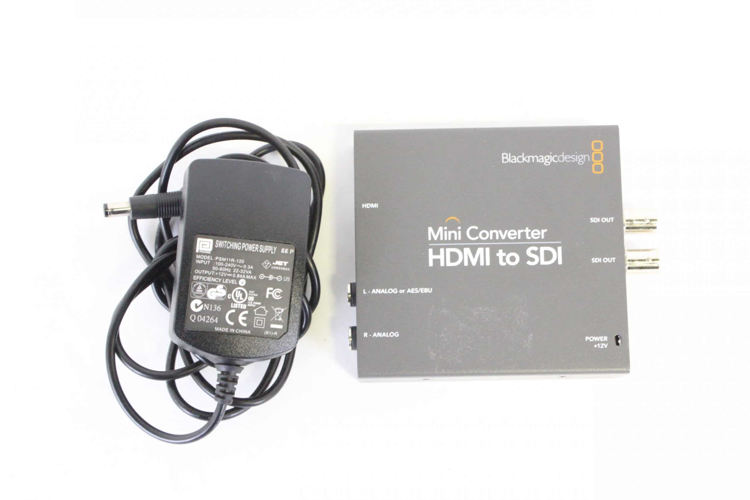 Blackmagic Design CONVMBSH HDMI to SDI Mini Converter with Power Supply