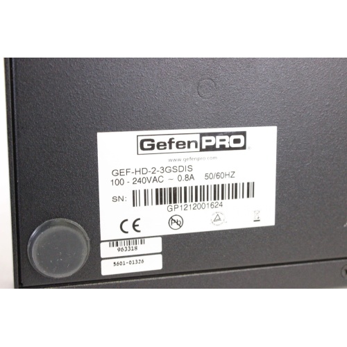 GefenPro GEF-HD-2-3GSDIS HDMI to 3GSDI Scaler w/ Case & Remote LABEL