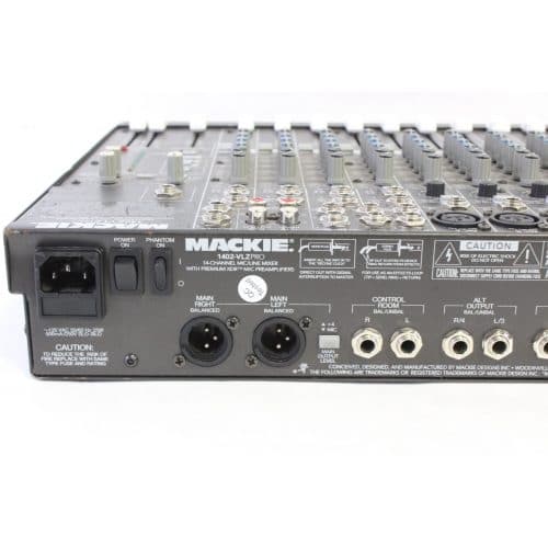 Mackie 1402-VLZ PRO Mixer with Hard Case front1