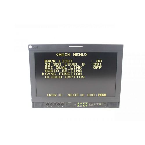 JVC DT-V17G1Z Multi Format LCD Monitor - MAIN