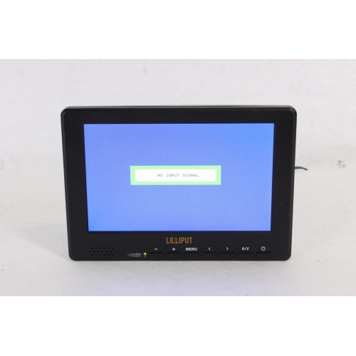 Lilliput 667GL-70NP/H/Y - 7" HDMI field monitor with case power
