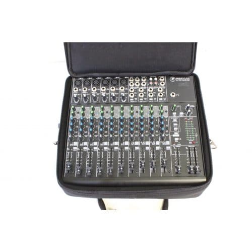 Mackie 1402 VLZ4 14 Channel Mic/Line Mixer with Onyx Preamplifiers w/ Soft Mackie Branded Travel Bag bag2