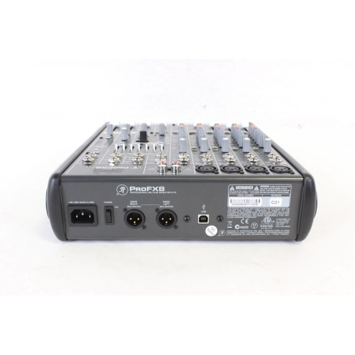 Mackie ProFX8 Professional Compact Mixer - SIDE