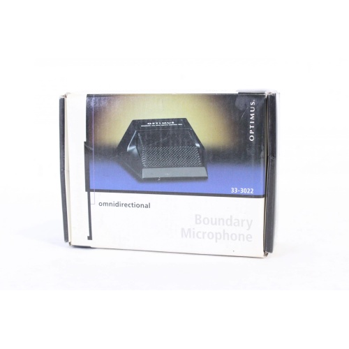Optimus RadioShack 33-3022 Omnidirectional Boundary Microphone (Lot of 6) BOX3