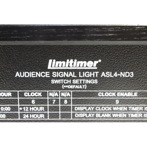 Speaker Timer - Audience Signal Light and Case label2