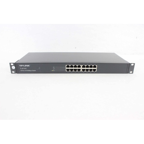 TP-Link TL-SF1016 16-Port 10/100Mbps Switch back front