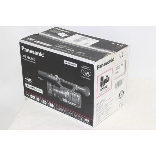 4K Panasonic AG-UX180PJ Memory Card Camera-Recorder Box