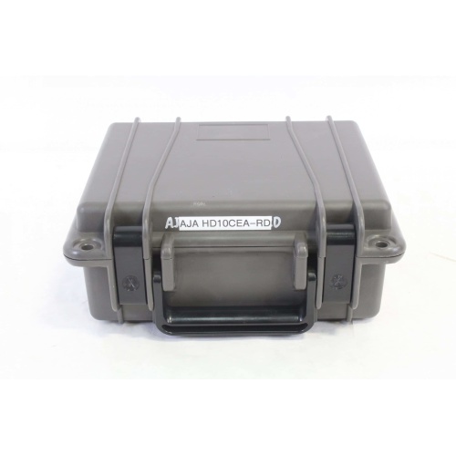 AJA HD10CEA Dual Rate HD/SD Audio/Video D/A Converter - hard case