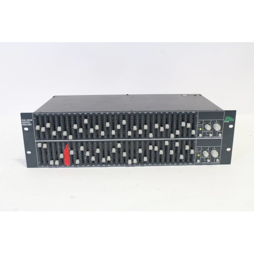 BSS FCS960 Dual Mode Graphic Equalizer (Missing 1 Fader) Front