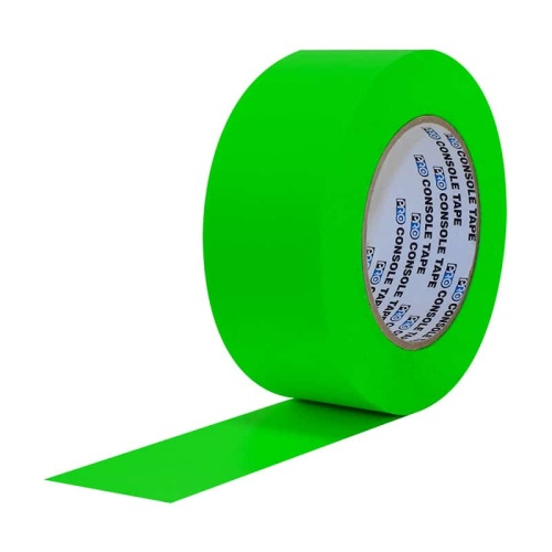 Pro Tape Pro® Console Tape Fluorescent - Green