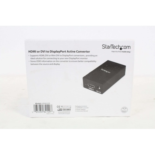 StarTech.com HDMI or DVI to DisplayPort Active Converter - original box 2