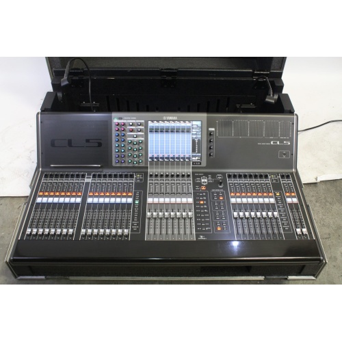 Yamaha CL-5 72-Channel Digital Mixing Board w/ Wheeled Road Case Main