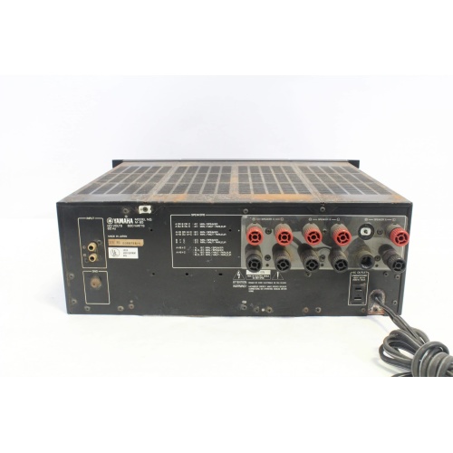 Yamaha M-85 Natural Sound Stereo Power Amplifier (Broken Output C) Back