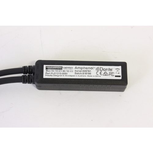 amphenol-rjd1212-0050-amphe-dante-digital-to-analog-audio-rj45-to-xlr-adapter Label
