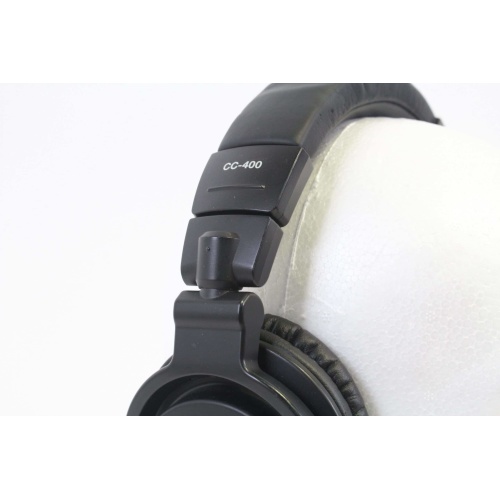 SIDE/CLOSE UP - Clear-Com CC-400-X4 Dual Muff Headset 4-pin Female XLR