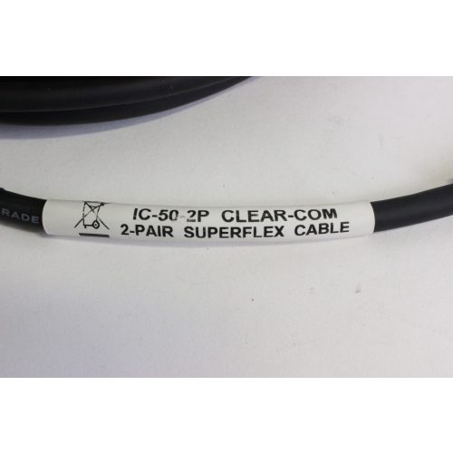clear-com-ic-50-sp-50-2-pair-superflex-6-pin-mic-cable cable