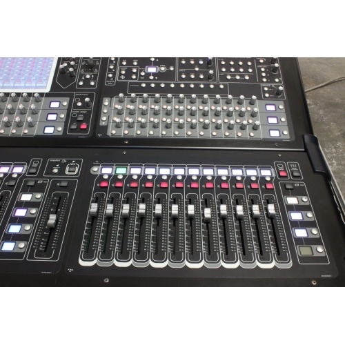 Digico SD10-32 Digital Mixing Console w/ SD Rack & (2) Wheeled Road Cases front2