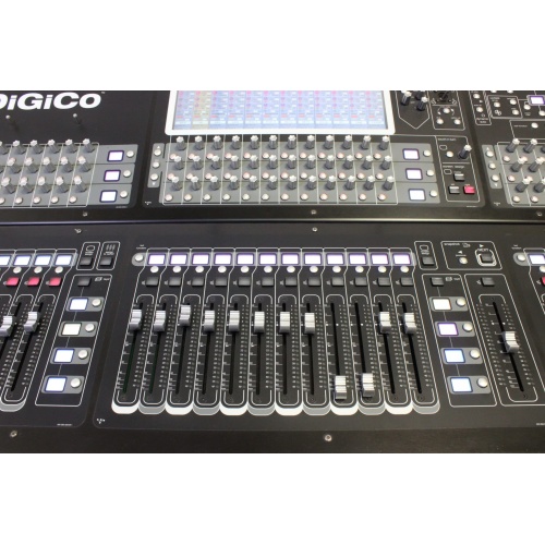 Digico SD10-32 Digital Mixing Console w/ SD Rack & (2) Wheeled Road Cases front3