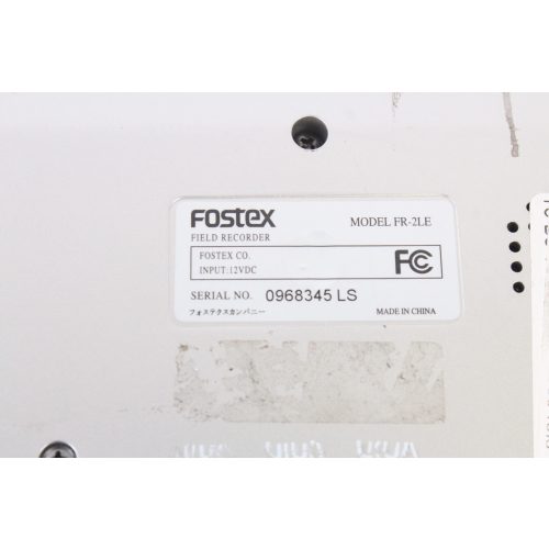 fostex-fr2le-hd-2-channel-compact-flash-field-memory-recorder-no-ps label