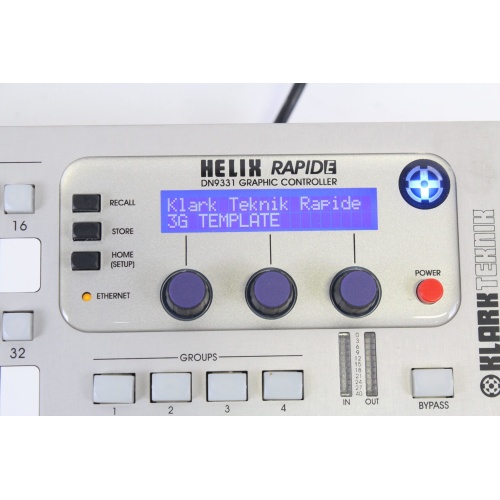 Klark Teknik DN9331 Helix RAPIDE Graphic Controller (FOR PARTS) SCREEN