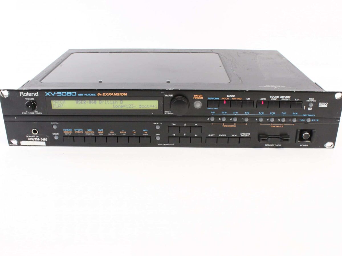 Roland XV-3080 128-Voice Synth Module · AV Gear