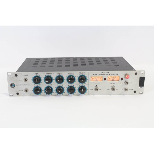cOVER Summit Audio DCL-200 Dual Compressor/Limiter (FOR PARTS)